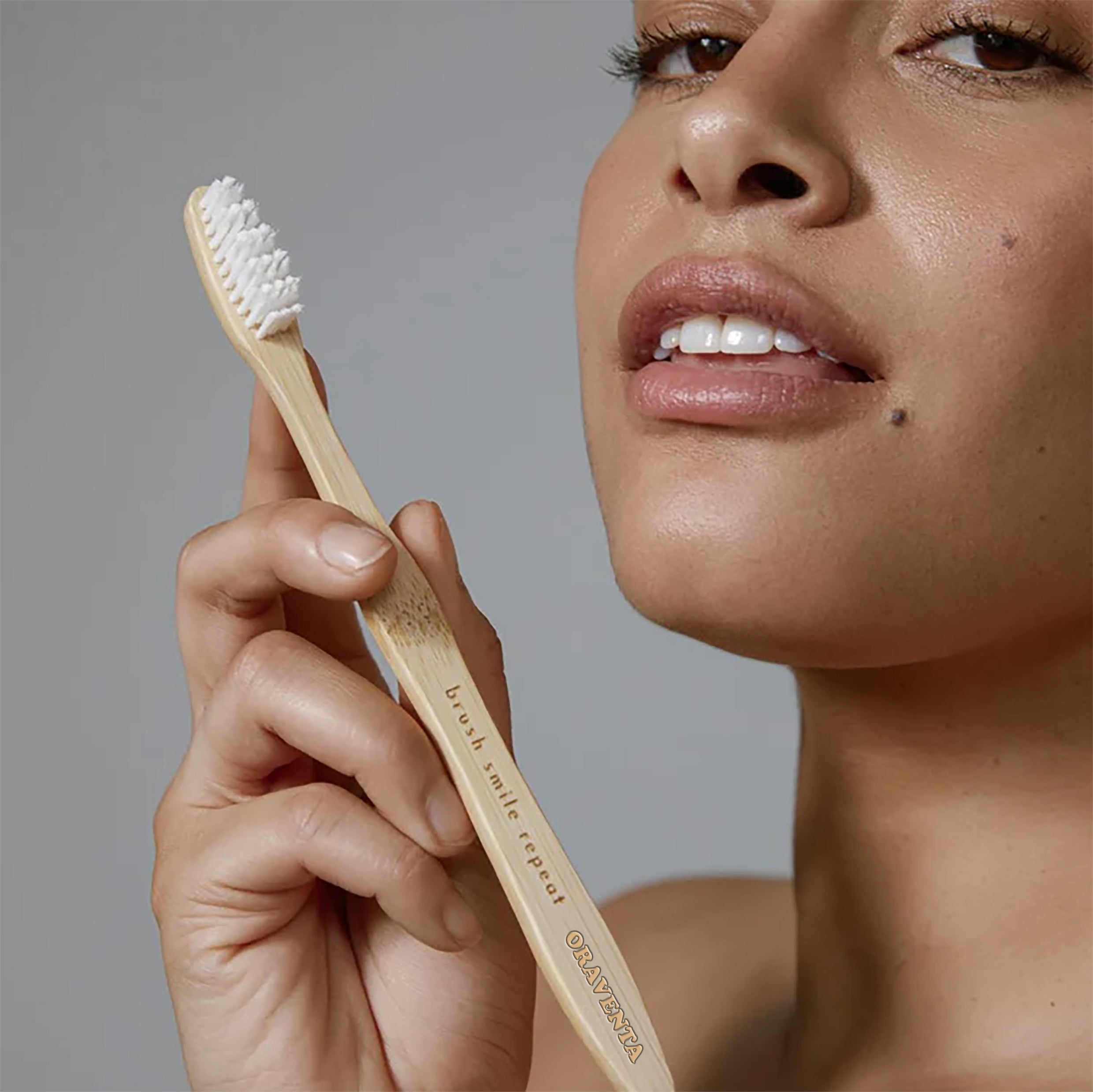 Bamboo Toothbrush Head Protector & Bamboo Toothbrush