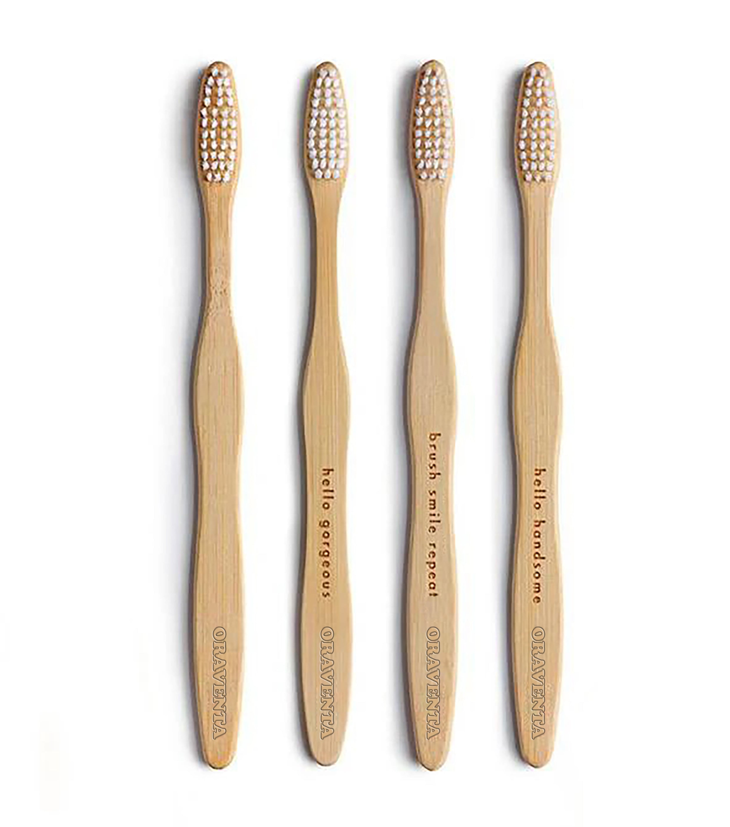 Bamboo Toothbrush 4 Pack