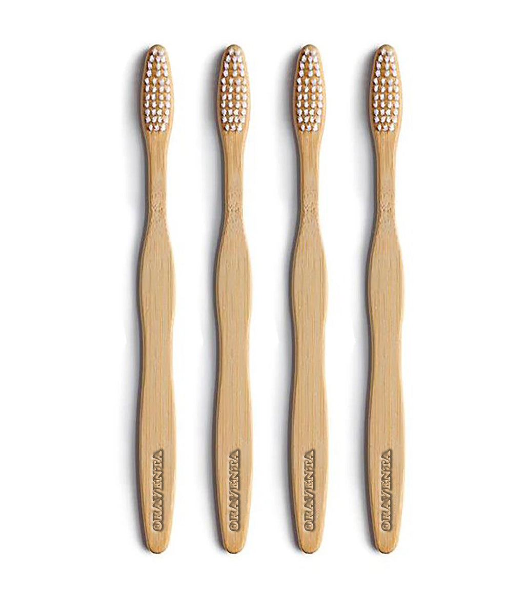 Bamboo Toothbrush 4 Pack