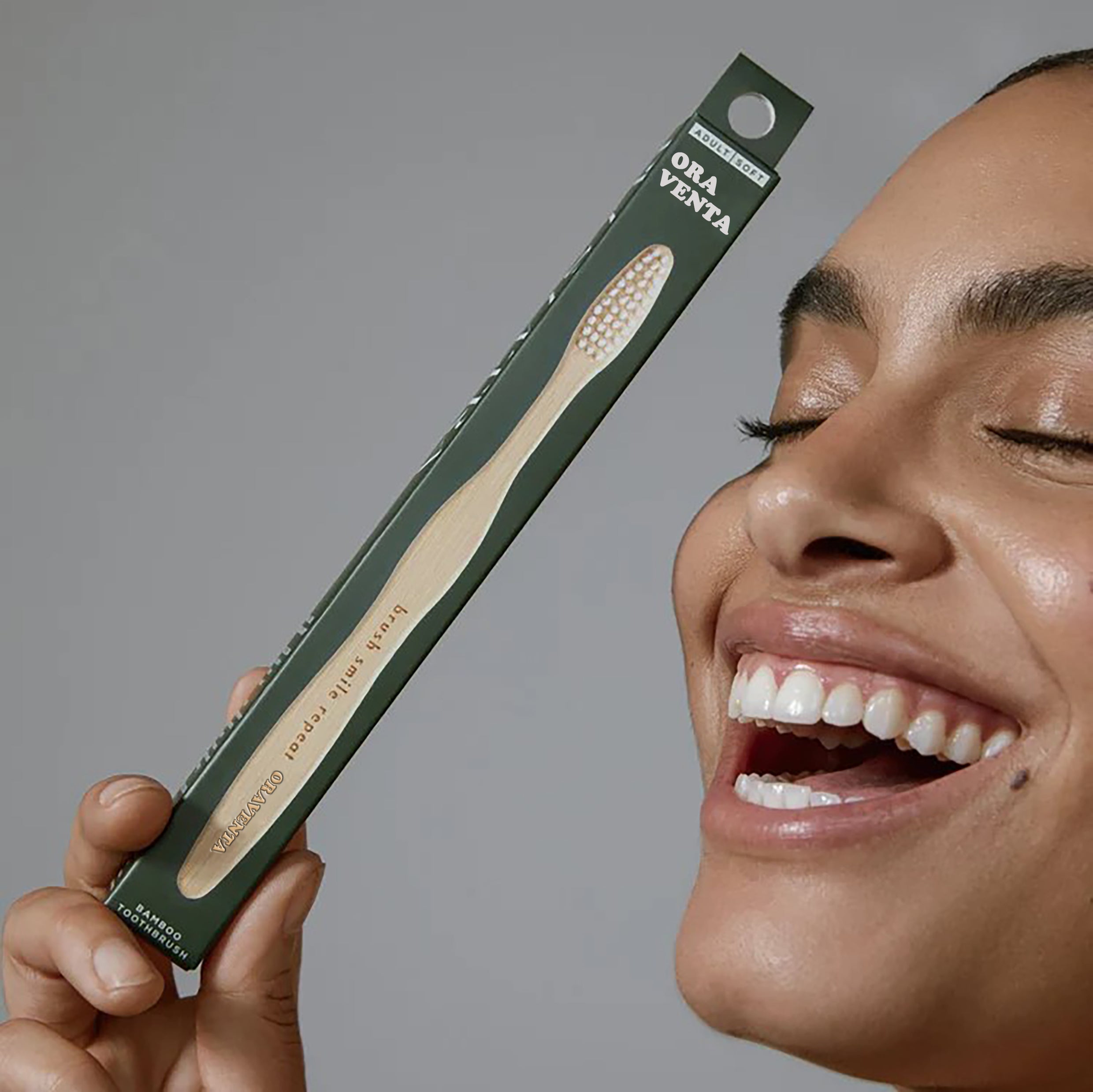 Bamboo Toothbrush Head Protector & Bamboo Toothbrush